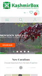 Mobile Screenshot of kashmirbox.com